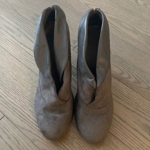 Gray Bootie